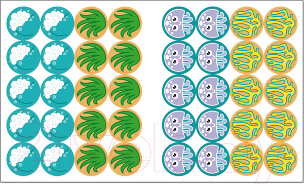 Изображение товара Развивающая книга Мозаика-Синтез Спрячь меня! На море / МС11082