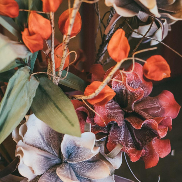 Изображение товара Искусственный цветок Вещицы Физалис осенний aj-55