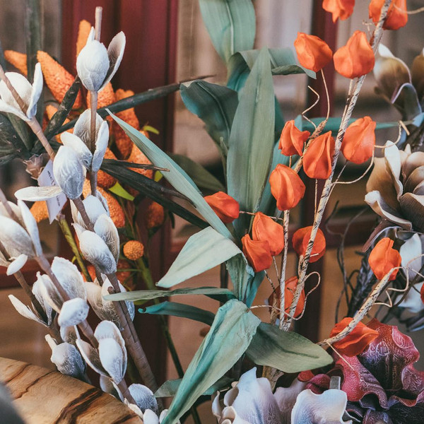 Изображение товара Искусственный цветок Вещицы Физалис осенний aj-55