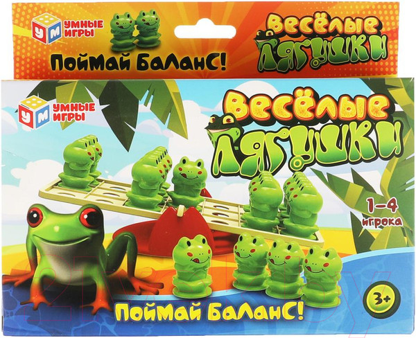 Изображение товара Игровой набор Умные игры Веселые Лягушки / B2029081-R
