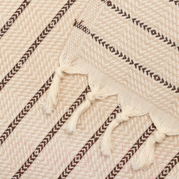 Изображение товара Полотенце Love Life Полосы / 6840460 (бежевый)