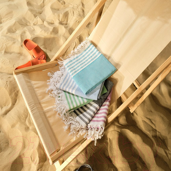 Изображение товара Полотенце Love Life Waffle / 6840469 (салатовый)