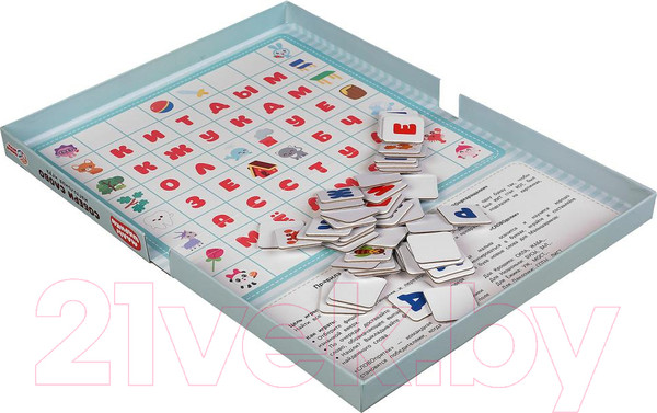 Изображение товара Настольная игра Умные игры Малышарики. Собери слово / 4630115520269