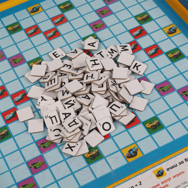 Изображение товара Настольная игра Умные игры Хот Вилс. Собери слово / 4680107921307