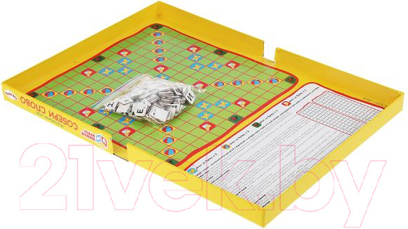 Изображение товара Настольная игра Умные игры Словодел. Собери слово. Три кота / 4690590193853