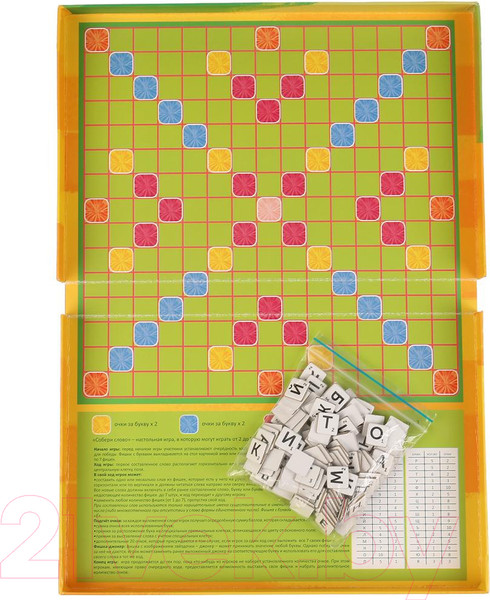 Изображение товара Настольная игра Умные игры Словодел. Собери слово. Ми-ми-мишки / 4690590193860