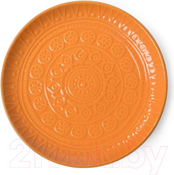 Изображение товара Набор столовой посуды Fissman Motif 6280 (16пр, оранжевый)