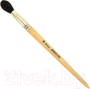 Изображение товара Кисть для рисования Schoolformat Сосновая белка круглая №10 / КБХК-10