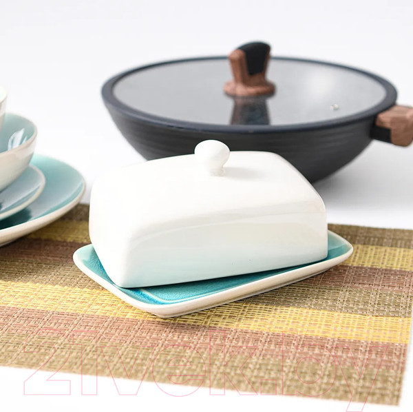 Изображение товара Масленка Fissman Celine 6229 (лазурный)