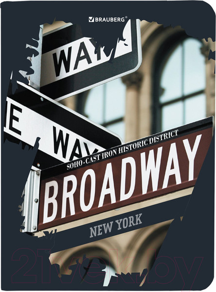 Изображение товара Записная книжка Brauberg Broadway / 113739