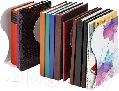 Изображение товара Подставка для книг Brauberg 237903 (белая с печатью)