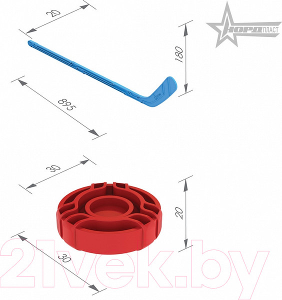 Изображение товара Хоккей детский Нордпласт Юный хоккеист / 267