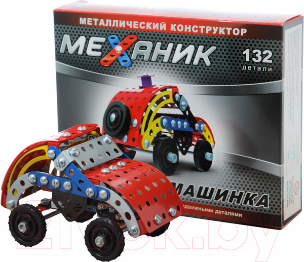 Изображение товара Конструктор Десятое королевство Механик Машинка / 02099 (132эл)