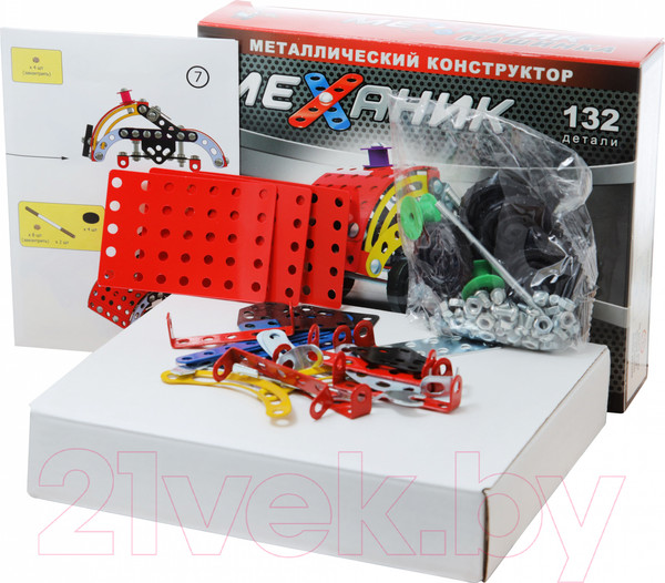 Изображение товара Конструктор Десятое королевство Механик Машинка / 02099 (132эл)