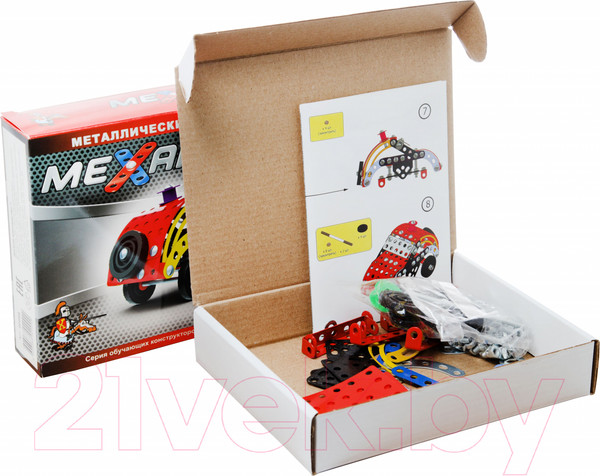 Изображение товара Конструктор Десятое королевство Механик Машинка / 02099 (132эл)