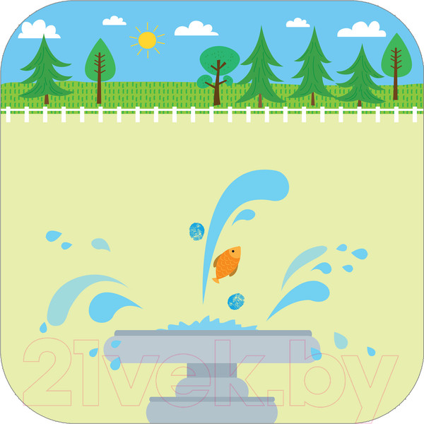 Изображение товара Раскраска Мозаика-Синтез Рисуем пальчиками. Трафареты. Мы гуляем / МС11628