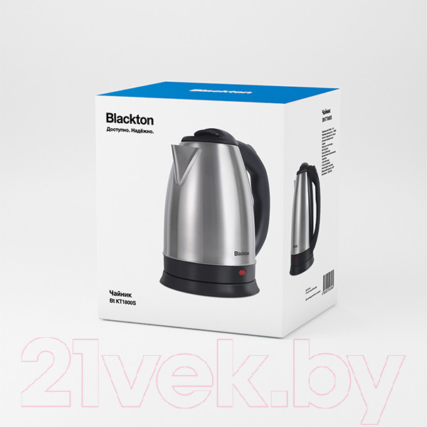 Изображение товара Электрочайник Blackton Bt KT1800S (черный)