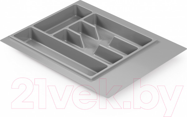 Изображение товара Органайзер для столовых приборов Альтернатива М8535 (серый)