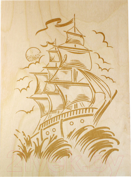 Изображение товара Набор для выжигания Десятое королевство Выжигательный аппарат с насадками / 04388