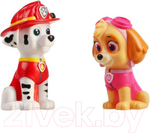 Изображение товара Набор игрушек для ванной Капитошка Щенячий Патруль Маршал и Скай / LXMAR-SKY-DOGP