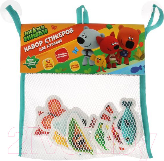 Изображение товара Набор стикеров для ванной Капитошка Ми-ми-мишки / EV12-MIMI