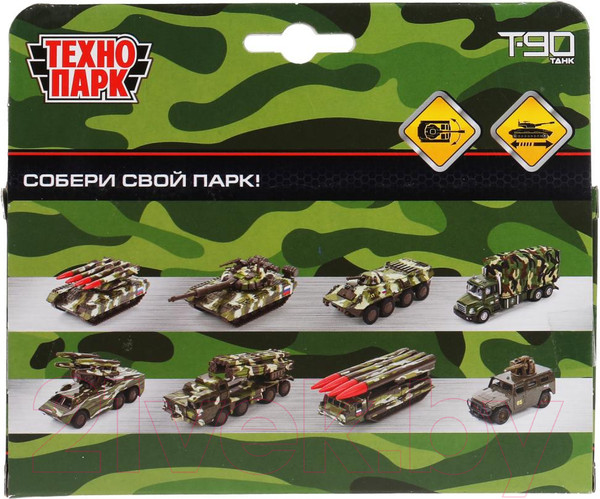 Изображение товара Танк игрушечный Технопарк T-90 / SB-16-19-T90-M-WB.19