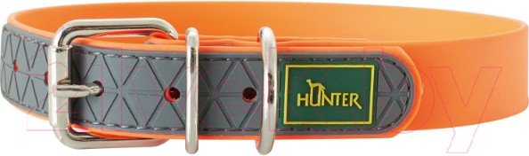 Изображение товара Ошейник HUNTER Collar Convenience / 63149 (55/M-L, неоновый оранжевый)