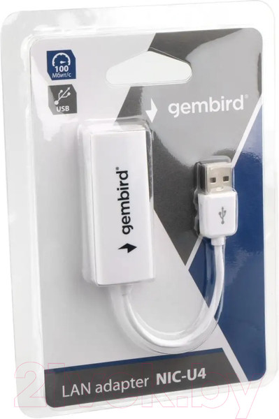 Изображение товара Сетевой адаптер Gembird NIC-U4