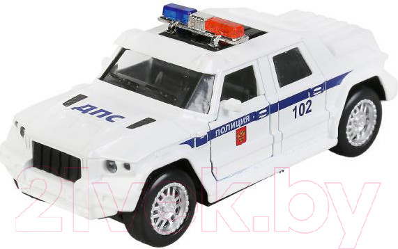 Изображение товара Автомобиль игрушечный Технопарк Бронемашина полиция / FY6158-12POL-WH