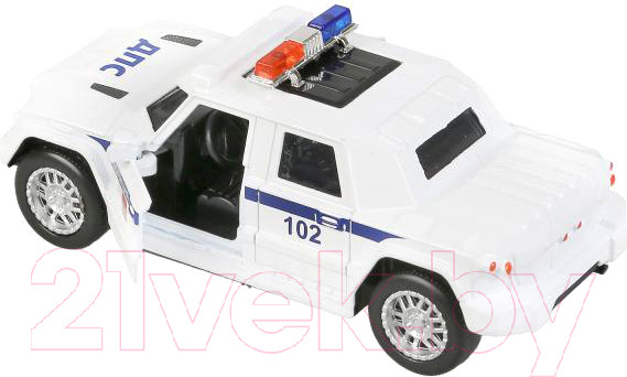 Изображение товара Автомобиль игрушечный Технопарк Бронемашина полиция / FY6158-12POL-WH