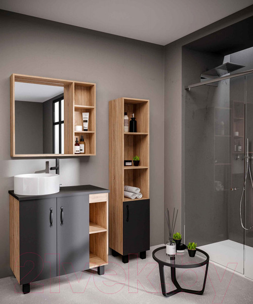 Изображение товара Столешница для тумбы в ванную Grossman Флай 80 / 508002