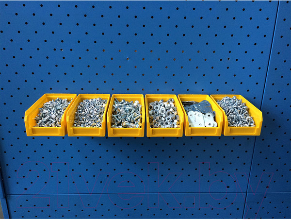 Изображение товара Набор лотков для метизов Стелла-техник V-1-650 (6шт, желтый)