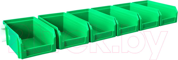Изображение товара Набор лотков для метизов Стелла-техник V-1-650 (6шт, зеленый)