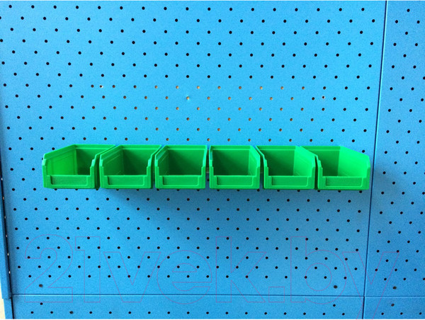 Изображение товара Набор лотков для метизов Стелла-техник V-1-650 (6шт, зеленый)