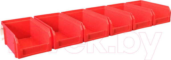 Изображение товара Набор лотков для метизов Стелла-техник V-1-650 (6шт, красный)