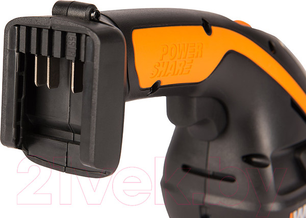 Изображение товара Кусторез аккумуляторный Worx WG801E.9 (без АКБ и ЗУ)