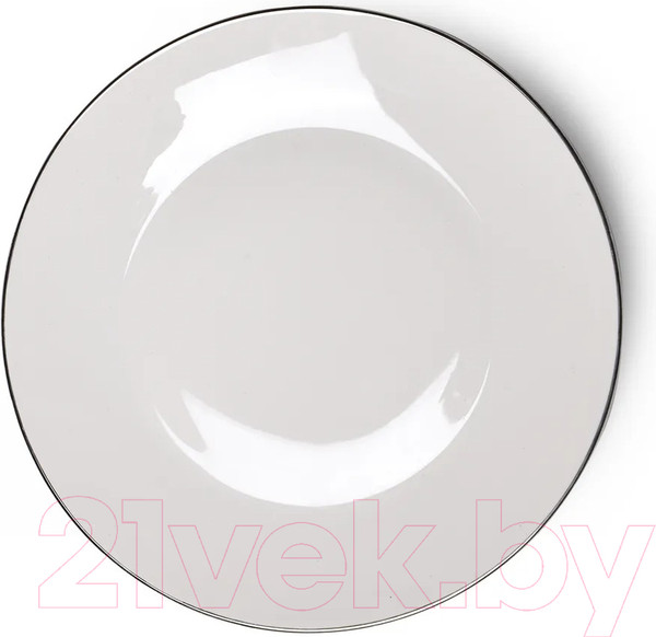 Изображение товара Тарелка столовая обеденная Fissman Aleksa 3897 (белый)