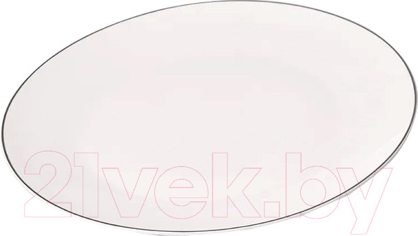 Изображение товара Тарелка столовая обеденная Fissman Aleksa 3897 (белый)