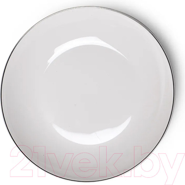 Изображение товара Тарелка столовая глубокая Fissman Aleksa 3898 (белый)