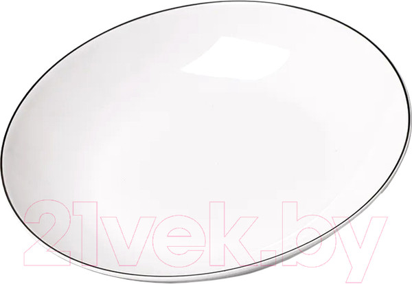 Изображение товара Тарелка столовая глубокая Fissman Aleksa 3898 (белый)