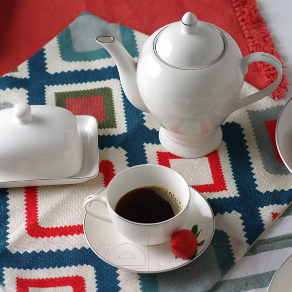 Изображение товара Заварочный чайник Fissman Aleksa 3903 (белый)