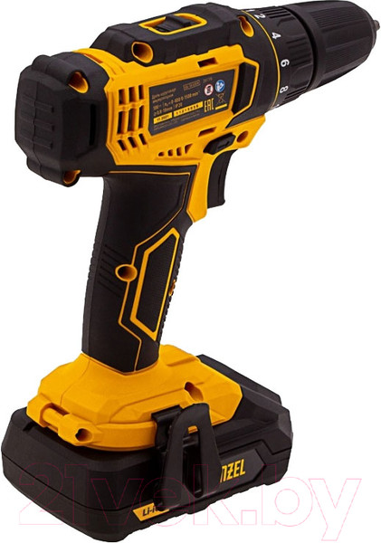 Изображение товара Аккумуляторная дрель-шуруповерт Denzel CDL-18-02BM / 26116