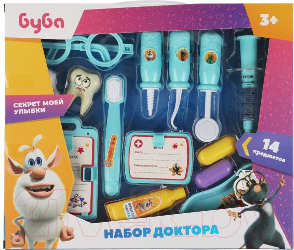 Изображение товара Набор доктора детский Играем вместе Буба / 2103U332-R