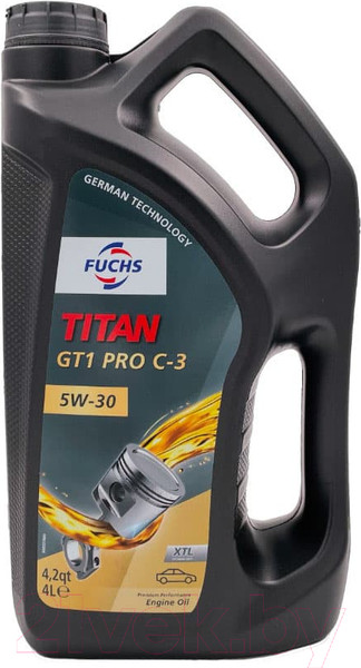 Изображение товара Моторное масло Fuchs Titan GT1 PRO C3 5W30 601228346/602003553 (4л)