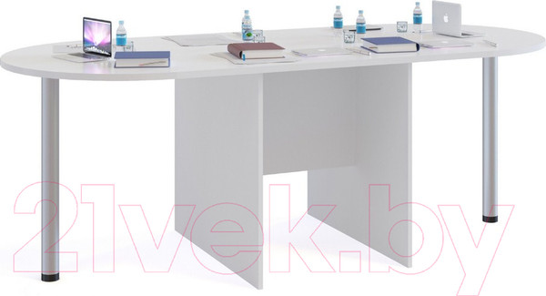 Изображение товара Стол-приставка Сокол-Мебель СПР-03 (белый)