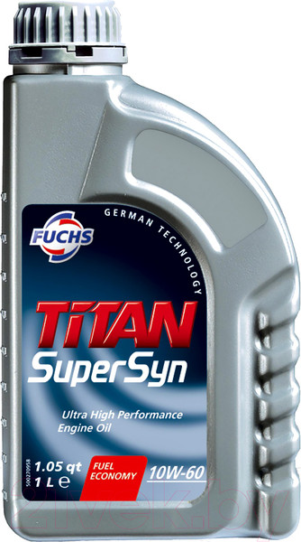 Изображение товара Моторное масло Fuchs Titan Supersyn 10W60 / 600761646 (1л)