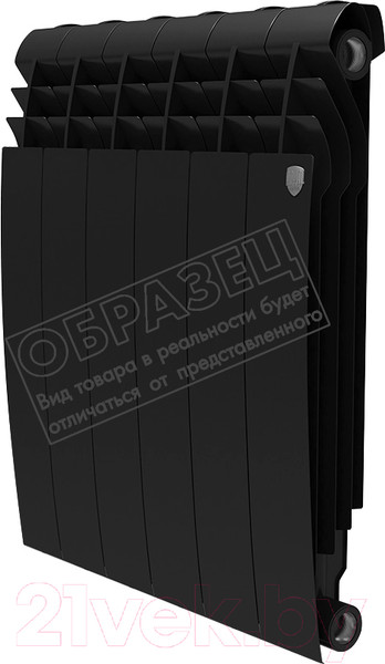 Изображение товара Радиатор биметаллический Royal Thermo Biliner 500 Noir Sable (11 секций)
