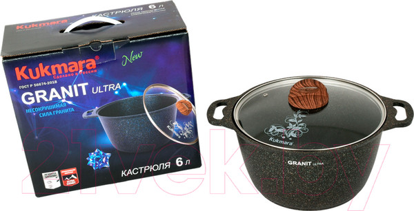 Изображение товара Кастрюля Kukmara Granit Ultra Original кго62а