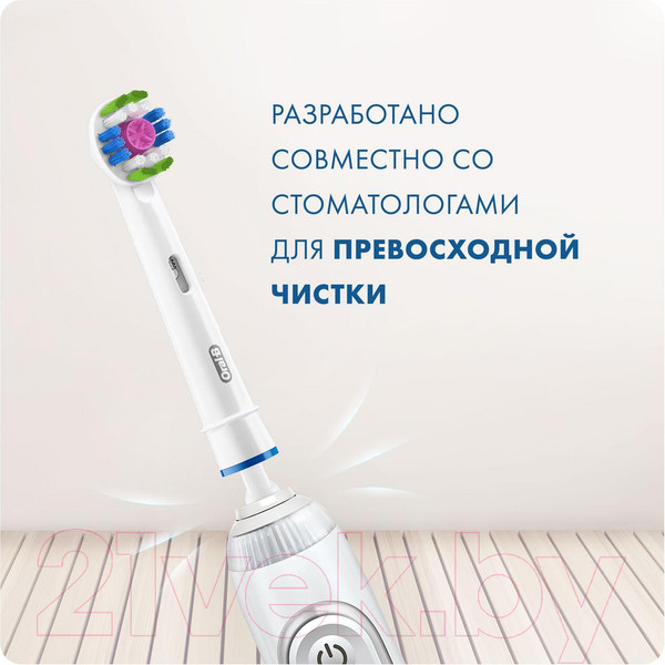 Изображение товара Набор насадок для зубной щетки Oral-B 3D White EB18pRB (2шт)