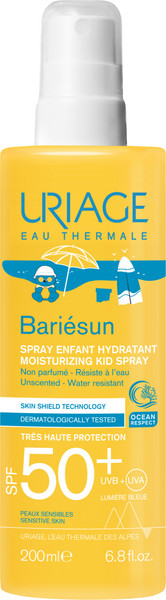 Изображение товара Спрей солнцезащитный Uriage Bariesun Sprayenfant Hydratant SPF50+ (200мл)